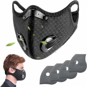 Dual-Valve Mesh Sports Mask.
