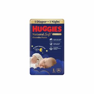 Huggies Natural Soft Premium Overnite Pants