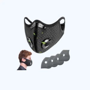 Dual-Valve Mesh Sports Mask.