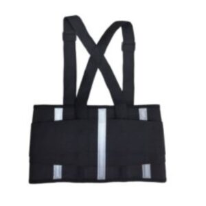 Lumbar Support Belt with Adjustable Suspenders